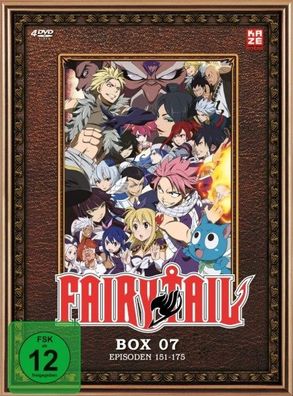 Fairy Tail Box 07 / Episoden 151-175 4x DVD-9 Tetsuya Kakihara Aya