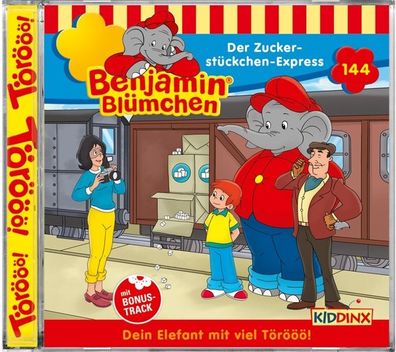 Benjamin Bluemchen 144 - Der Zuckerstueckchen-Express CD Benjamin B
