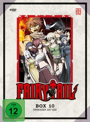 Fairy Tail Box 10 / Episoden 227-252 4x DVD-9 Tetsuya Kakihara Aya