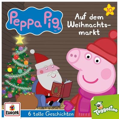 Peppa Pig 10 - Auf dem Weihnachtsmarkt CD Peppa Pig Hoerspiele Pepp