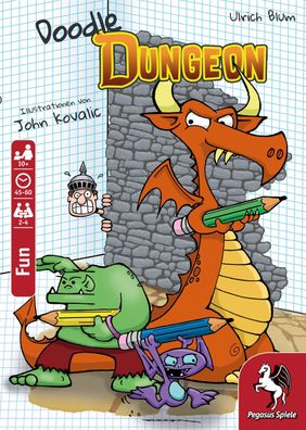 Doodle Dungeon (deutsche Ausgabe) Spieleranzahl: 2-4, Spieldauer (M