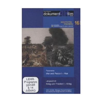 Laengsschnitt Krieg und Frieden I / Panorama War and Peace I, 1 DVD