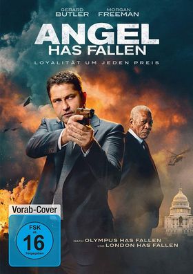 Angel Has Fallen USA 1x DVD-9 Gerard Butler Morgan Freeman Piper Pe