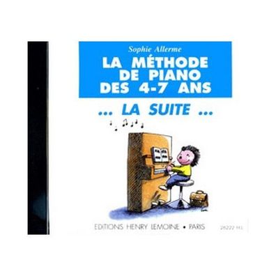 Allerme Sophie Methode de piano La Suite piano CD CD