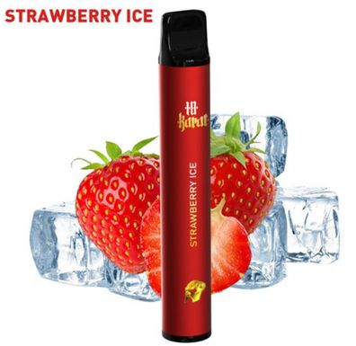 18 Karat - Strawberry Ice (Erdbeere Eis) - E-Shisha - ohne Nikotin - 800 Züge