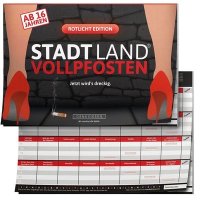 STADT LAND Vollpfosten&reg; - Rotlicht Edition Dieser ultimative Sp