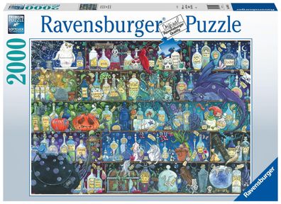 Ravensburger Puzzle 16010 - Der Giftschrank - 2000 Teile Puzzle fue