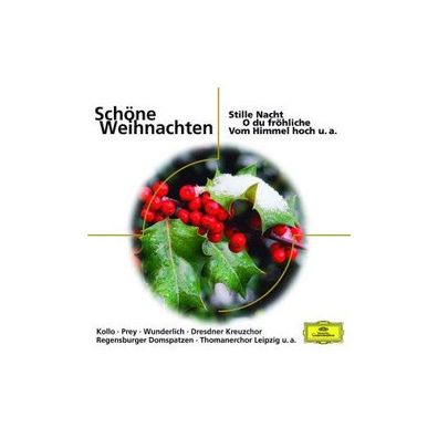 Schoene Weihnachten, 1 Audio-CD CD Wunderlich/ Schreier/ DREStaatskap