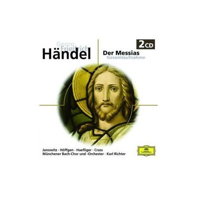 Der Messias, 2 Audio-CDs 2 Audio-CD(s) Richter/ Janowitz/ Haefliger/ M