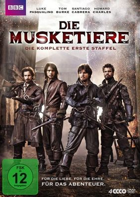 Die Musketiere Staffel 01 4x DVD-9 Howard Charles Luke Pasqualino S
