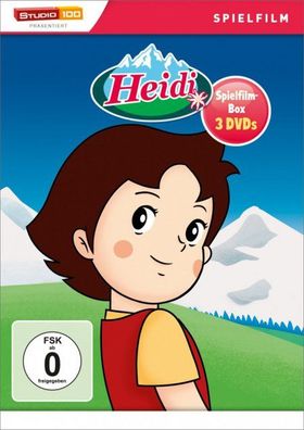 Heidi - Spielfilm-Box (1975) Spielfilm-Edition / 2. Auflage 3x DVD-