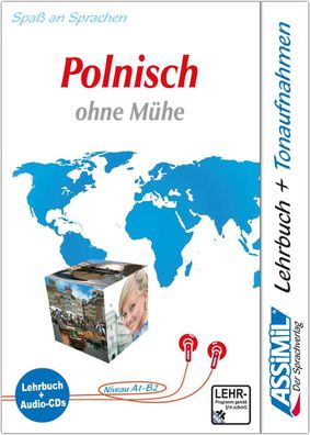 ASSiMiL Polnisch ohne Muehe - Audio-Sprachkurs - Niveau A1-B2 Einba