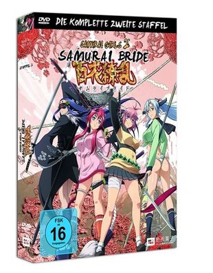 Samurai Girls Staffel 02 / Komplettbox 3x DVD-9 Saori Got&ocirc; Da