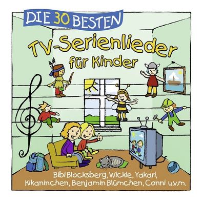 Die 30 besten TV-Serienlieder CD Simone Sommerland, Karsten Glueck &