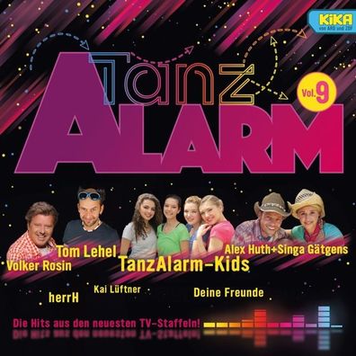 KiKA Tanzalarm. Tl.9, 1 Audio-CD CD Various Kika Hoeren