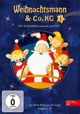 Weihnachtsmann &amp; Co.. Tl.1, 2 DVD Folgen 1-6, F/ CDN, FSK ab 0,