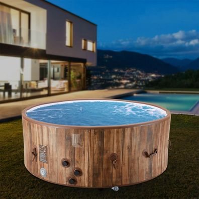 AREBOS Whirlpool In-Outdoor Spa Whirlpool 1120 L Wellness Heizung Pool Massage