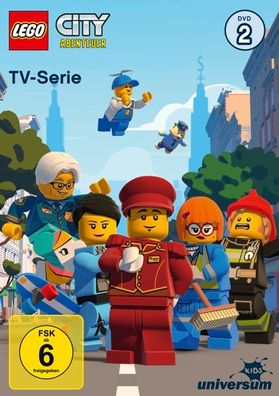 Lego City - TV-Serie 2 TV Serie / DVD 2 1x DVD-9 Joe Zieja Misty Le