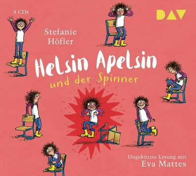 Helsin Apelsin und der Spinner, 4 Audio-CD CD