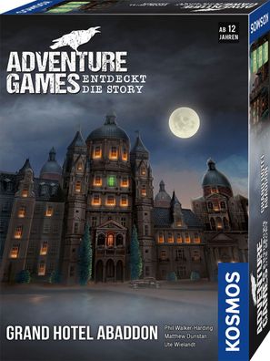 Adventure Games Grand Hotel Abaddon Spieleranzahl: 1-4, Spieldauer