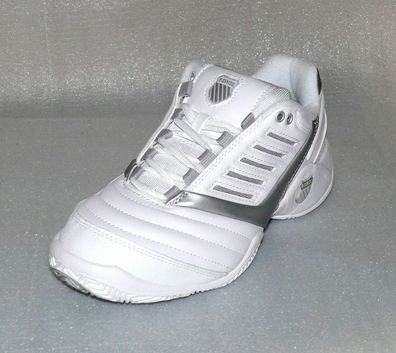 K-Swiss Surpass 9160155 Damen Schuhe Freizeit Sneakers Boots True Weiß Silber 42