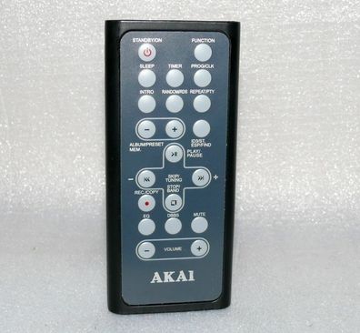Akai QX 5790 Original Fernbedienung f. Stereo Anlage Heimkino HiFi Slim Flach