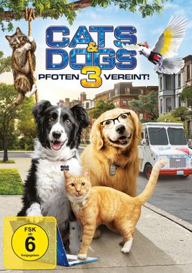 Cats &amp; Dogs 3: Pfoten vereint! 1 DVD DVD