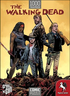 Puzzle: The Walking Dead (Die Zombiejaeger), 1.000 Teile Anzahl Tei