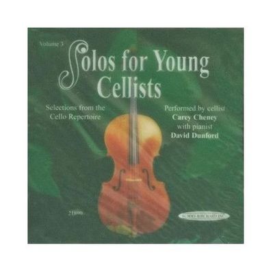 Solos for Young Cellists CD, Volume 3 CD