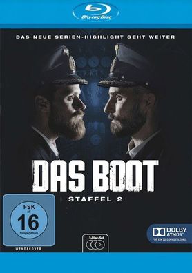 Das Boot Staffel 02 3x Blu-ray Disc (50 GB) Tom Wlaschiha Leonard S