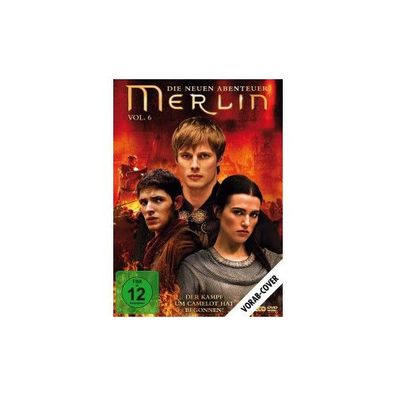 Merlin - Die neuen Abenteuer Vol. 6 3x DVD-9 John Hurt Colin Morgan