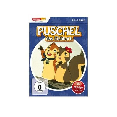 Puschel das Eichhorn - TV-Serie (Komplettbox) Komplettbox 6x DVD-5