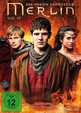 Merlin - Die neuen Abenteuer Vol. 10 3x DVD-9 John Hurt Colin Morga