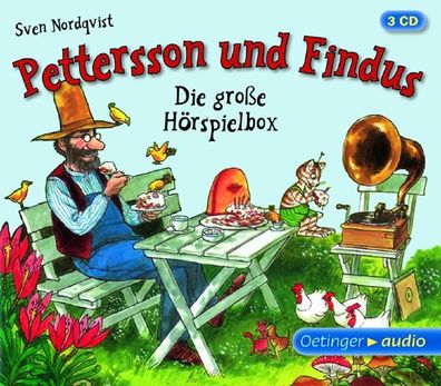 Pettersson und Findus. Die grosse Hoerspielbox CD Nordqvist, Sven Pe