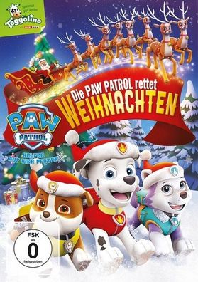 Paw Patrol - Die Paw Patrol rettet Weihnachten USA 2017, FSK ab 0,