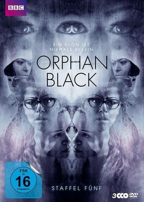 Orphan Black Staffel 05 3x DVD-9 Tatiana Maslany Dylan Bruce Jordan