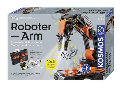KOSMOS 620028 - Roboter Arm, Modellbausatz, Motoren, Experimentierk