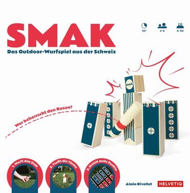 SMAK (Kinderspiel) Das Outdoor-Wuerfspiel aus der Schweiz