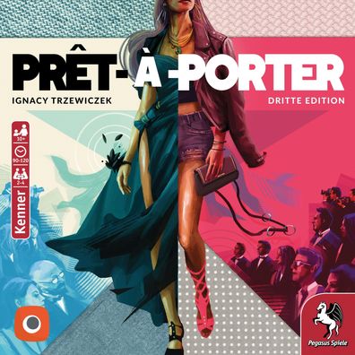 Pret-a-Porter (Portal Games) Dritte Edition, Spieleranzahl: 2-4, Sp