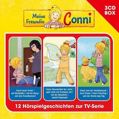 Meine Freundin Conni - 3-CD Hoerspielbox. Vol.3, 3 Audio-CD CD Mein
