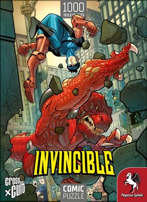 Puzzle: Invincible (Invincible vs. Dinosaurus), 1.000 Teile Anzahl