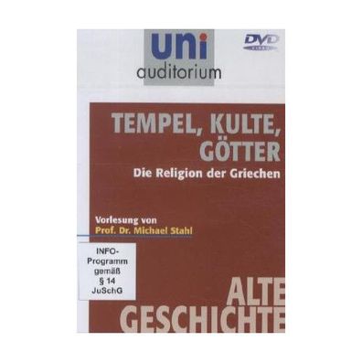 Tempel, Kulte, Goetter, 1 DVD Die Relgion der Griechen uni audito