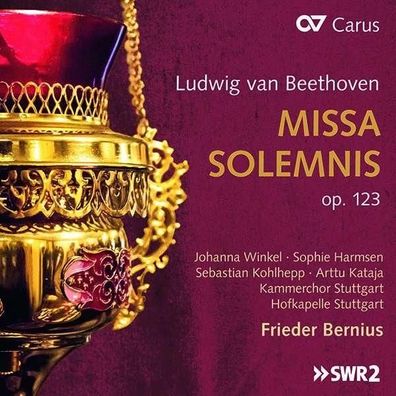 Missa Solemnis op.123 CD Ludwig van Beethoven (1770-1827)
