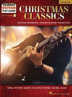 Christmas Classics Deluxe Guitar Play-Along Volume 19 Deluxe Guita