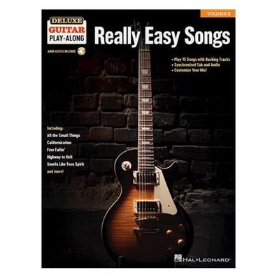 Really Easy Songs Deluxe Guitar Play-Along Volume 2 Deluxe Guitar
