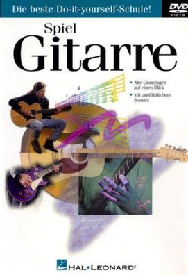 Spiel Gitarre, 1 DVD Gitarre. Amaray Box Die beste Do-it-yourself-