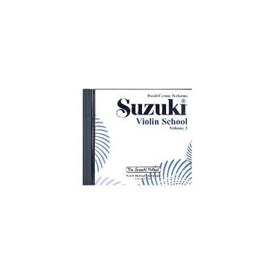 Suzuki Violin School 3 CD CD Suzuki Violin School