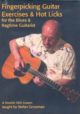 Fingerpicking Guitar Exercises and Hot Licks for the Blues and Ragt