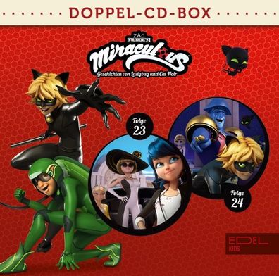 Miraculous - Doppel-Box. Tl.23-24, 2 Audio-CD CD Miraculous Miracul