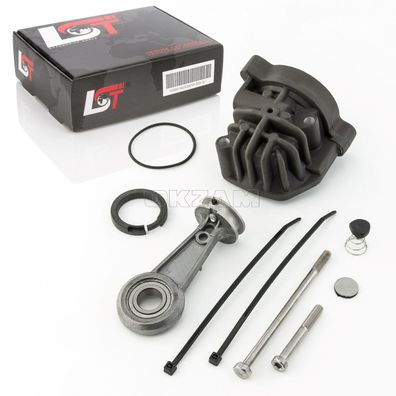 Luftfahrwerk Luftfederung Kompressor Pumpe Reparatursatz Set für BMW X5 99-06